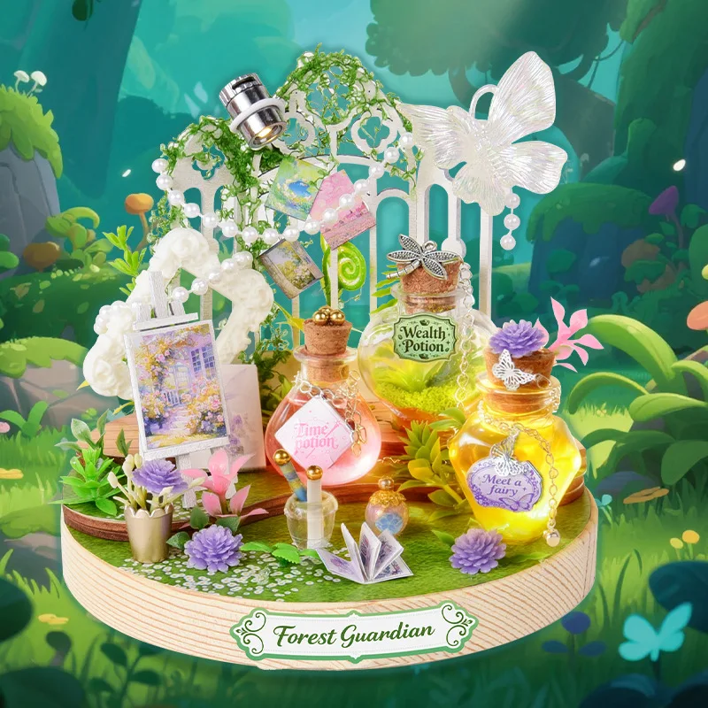 2026 Neuerscheinung DIY Miniatur-Landschaft Puppenhaus-Set - Handgefertigtes Kreatives Geschenk für Heim- und Schreibtischdekoration