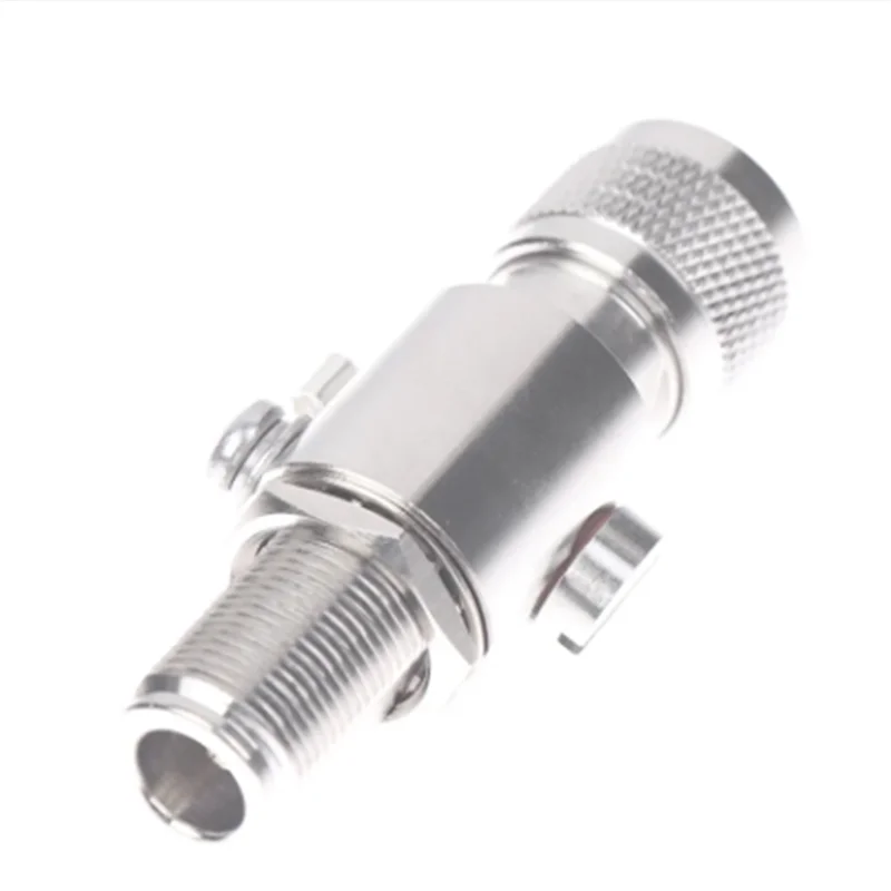 2025+ 1Pc N Head Antenna -Arrester Base Station Weak Current -Arrester N Male to N Female Protector