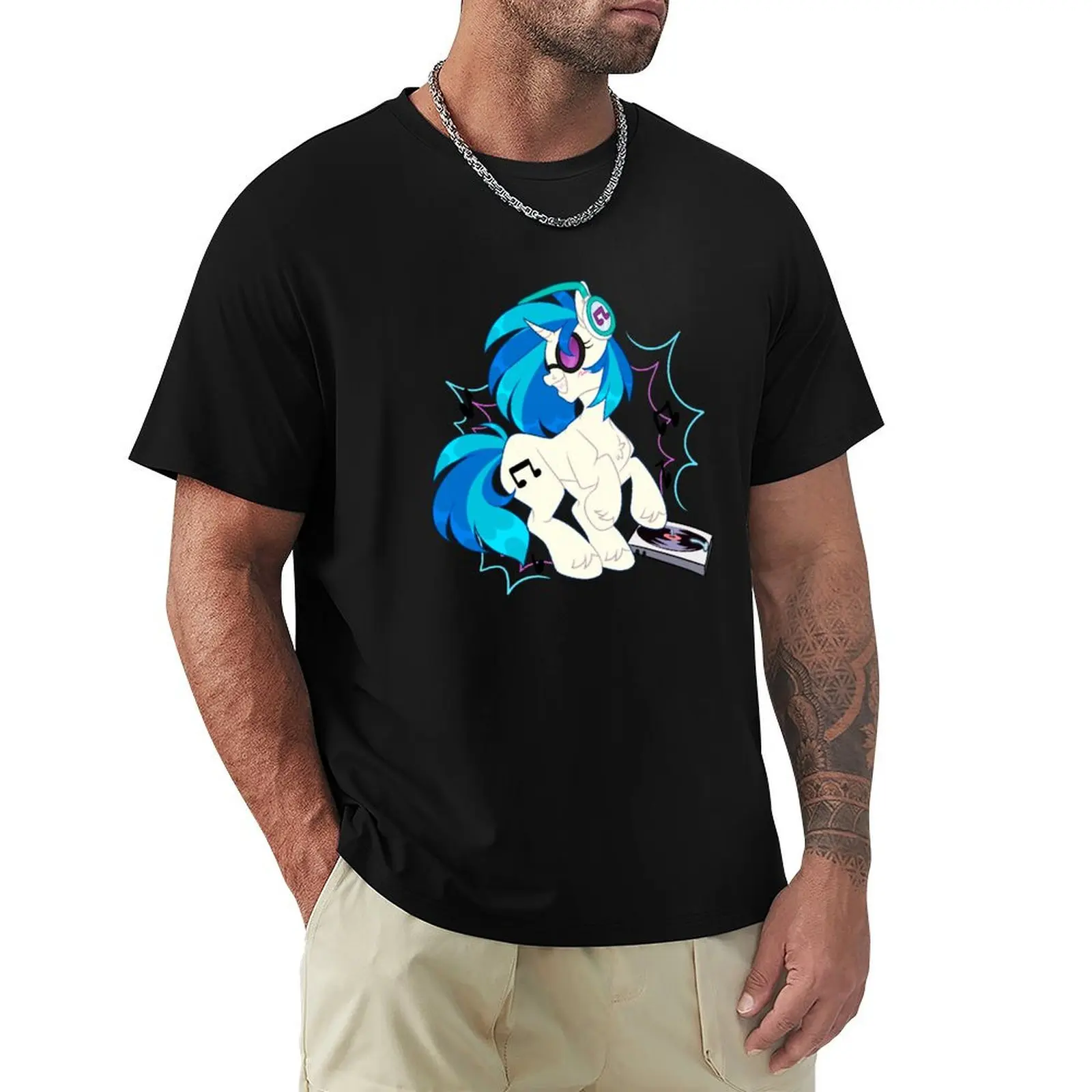 

DJ PON3 T-Shirt Man t-shirt summer tops tees mens funny t shirts