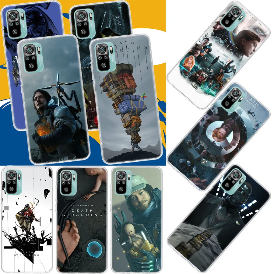 게임 Death Stranding 전화 케이스 Xiaomi Redmi Note 14 Pro Plus 5G 13 13C 14C 커버 12 12C 10C 10A 9 10 9T 9C 9A 8A 8 7A Capa