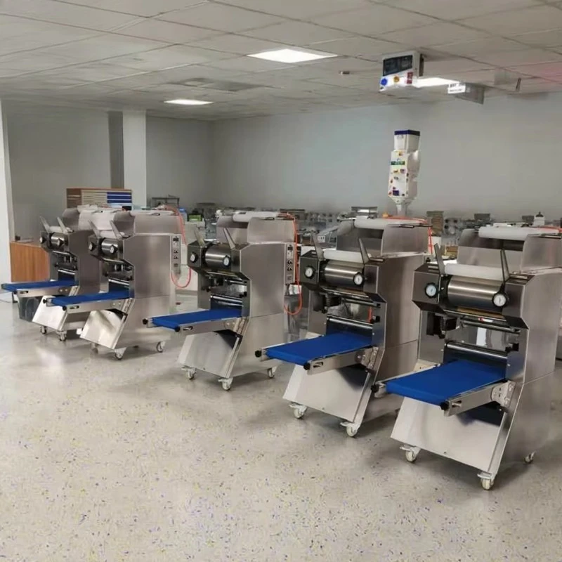 New Automatic Electric Noodle Maker Pasta Machine Dough Sheeter Stainless Steel Commercial Bakery Equipment Wheat Flour Long