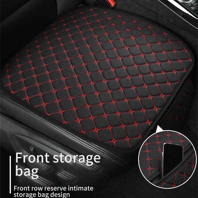 Linen Flax Car Seat Cover Protector front/rear Seat Backrest Cushion Pad Mat Auto Front Interior Styling car covers mat protect