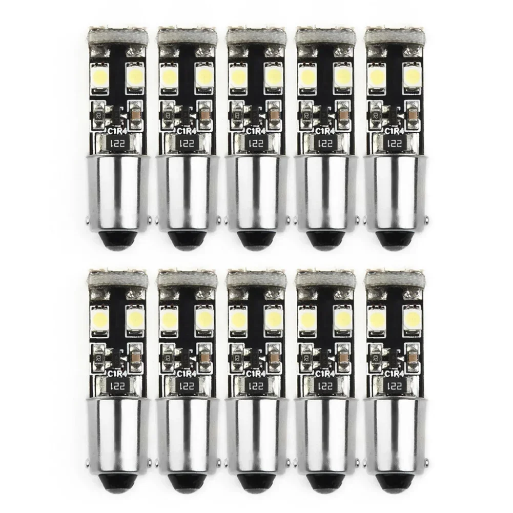 10x W210 Car Led Canbus Error-Free LED Parking Light Bulb For Mercedes-Benz W210 E55 BA9S H6w Instrument Lights Bulb