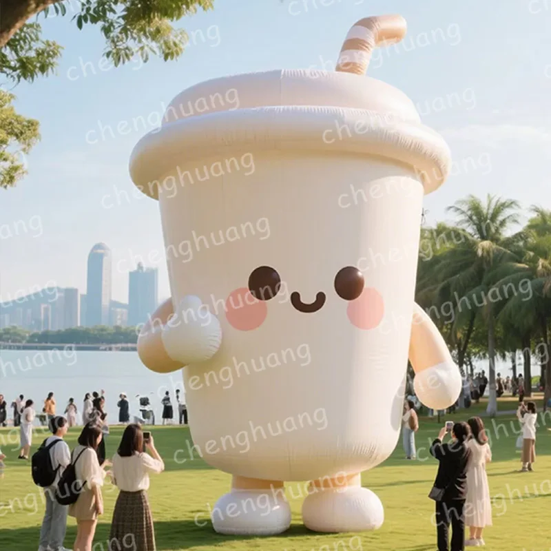

Inflatable milk tea cups, various styles of milk tea cups, outdoor grassland scenic area promotional and traffic diversion decor