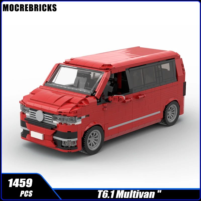 

Конструктор MOC Urban T6.1, многофункциональный строительный блок для грузовых автомобилей, Детский конструктор «сделай сам»