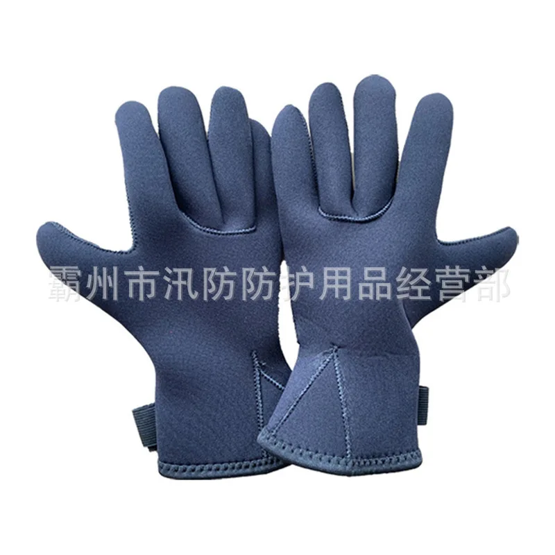 Water Rescue Gloves Anti-slip, Stab-resistant, Wear-resistant Rescue Diving Gloves Men's Warm and Lifesaving Gloves