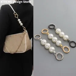 Pearl Purse Chain Strap Extender for Cross-Body Shoulder Bag Handbag DIY Purse Replacement Charms Bag Accessories