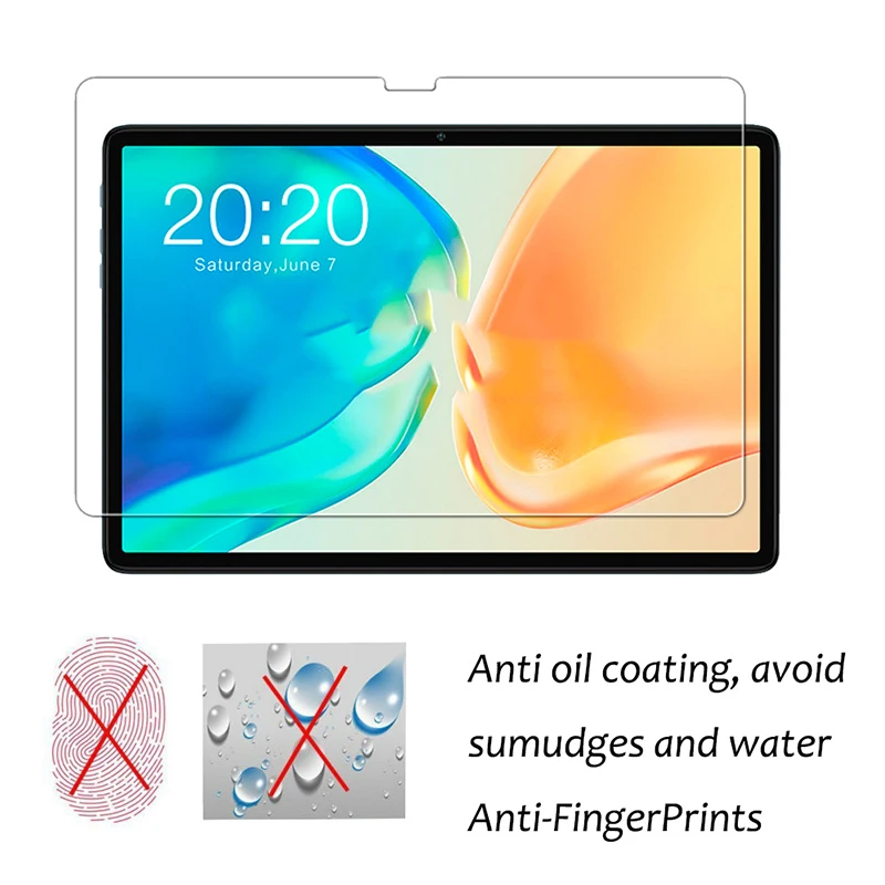 Für teclast m40 plus 10,1 Zoll Displays chutz folie aus gehärtetem Glas Tablet sceatch proof hd klare blasen freie Schutz folie