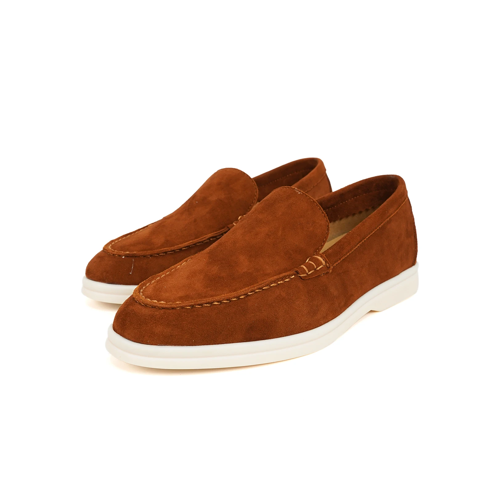 Modieuze Damesschoenen Van Echt Leer, Lente En Herfst, Hoogwaardige Gloednieuwe Loafers Voor Dames, Multi-Color Casual Schoenen