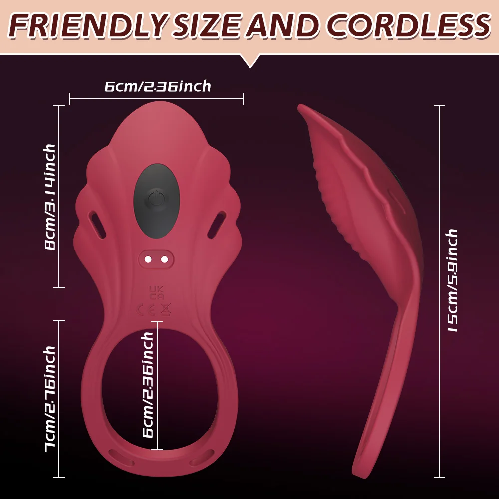 Vibrator Adult Sex Toys Female APP Control Penis Ring Clitoral Stimulator Butterfly Wearable Panty Vibrators for Women Couple 18 - Image 5