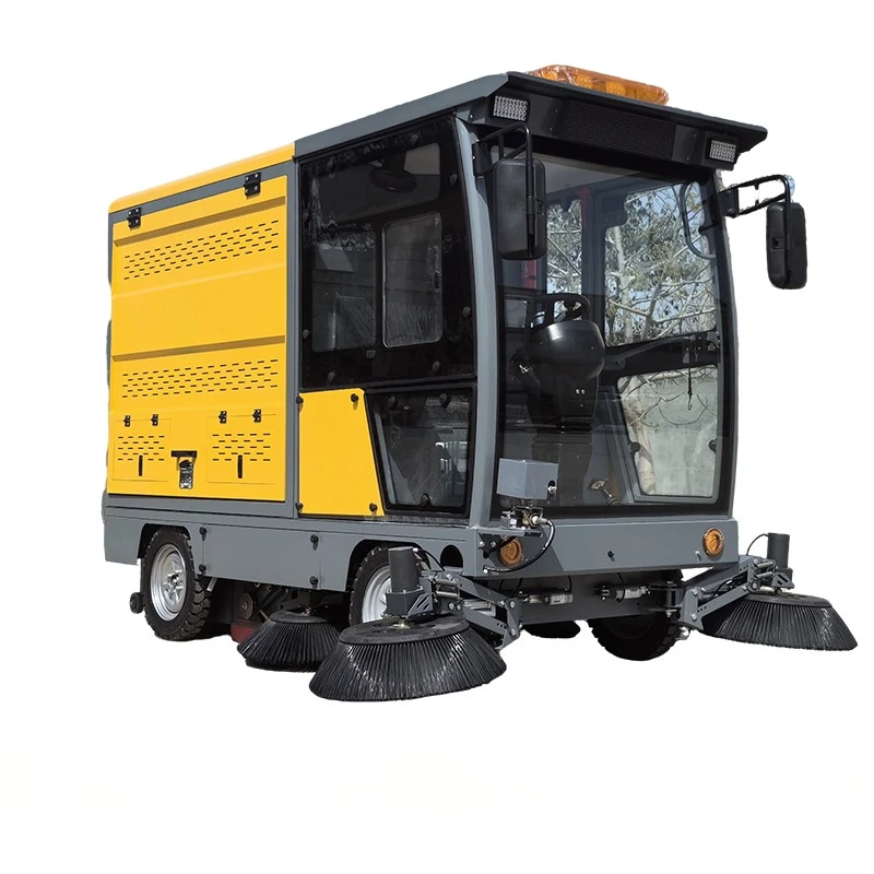

Small electric sweeper Driving factory workshop sweeper Property sweeper Vacuum truck Road sanitation truck