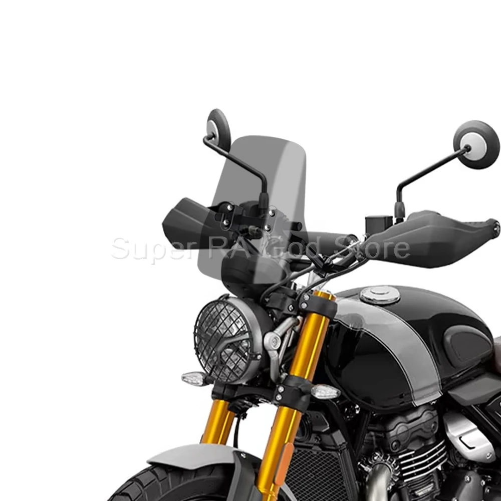 

For Scrambler 400X Speed 400 2023 2024 Motorcycle Adventure windscreen Windscreen portable navigation stand