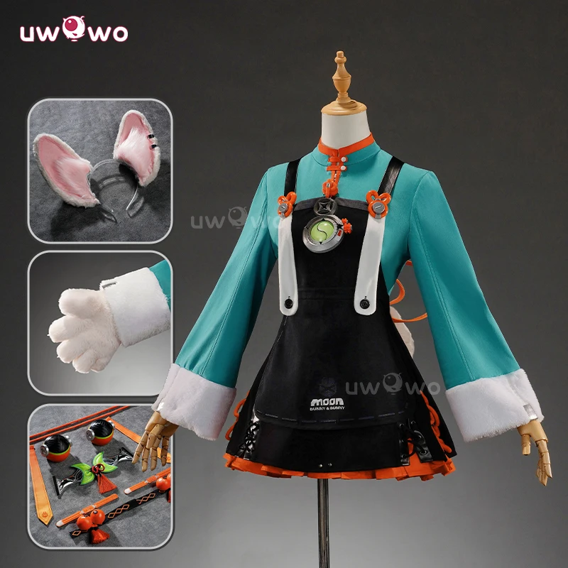 

UWOWO Zhao Cosplay Collab Series: Game Zenless Zone Zero ZZZ Zhao Bunny Cosplay Costume Halloween Costume