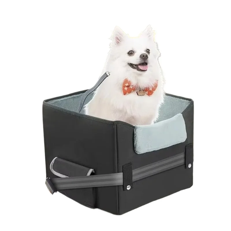 

Elevated dog car seats for puppies, puppy car seats, car puppy booster seats with belt clips