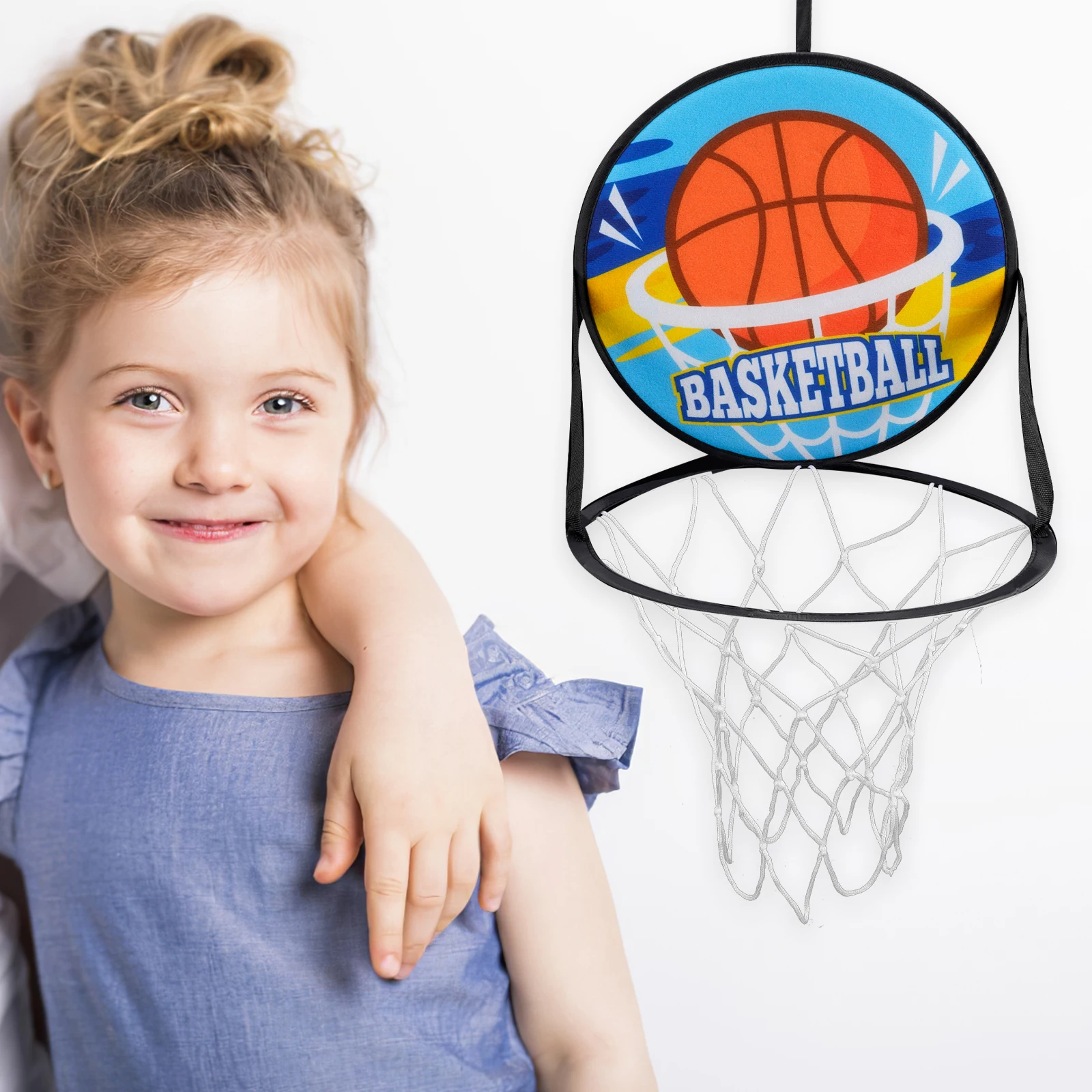 Basketball Target Hoop Toy Small Room Toys Child Toddler for Indoor Checkerboard Game