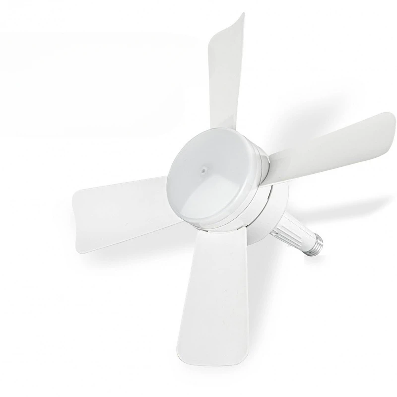 New led fan light dimmable screw intelligent remote control integrated ceiling fan light