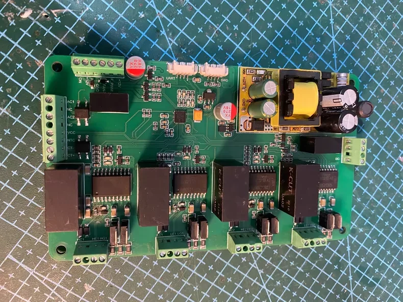 SPWM Driver Board for EV Discharger – 600A IGBT Drive, Touchscreen, Desaturation Protection