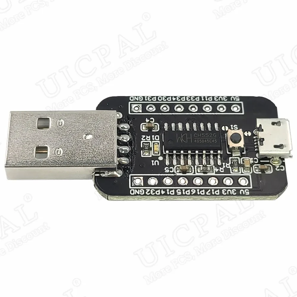 MINI Development Board Module 24MHz USB Microcontroller for Linux Windows MDK SCCC Micro USB CH552G CH554G