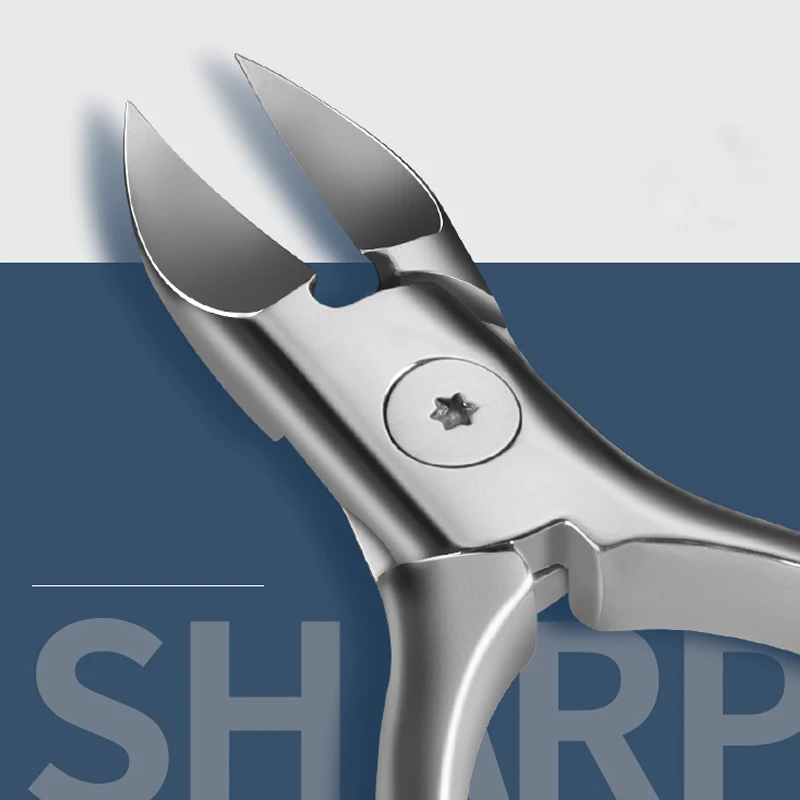 

Sharp Nail Clippers Toe Nail Scissors Remove Dead Skin Nippers Ingrown Toenail Cuticle Scissor Manicure Trimming 1Pc