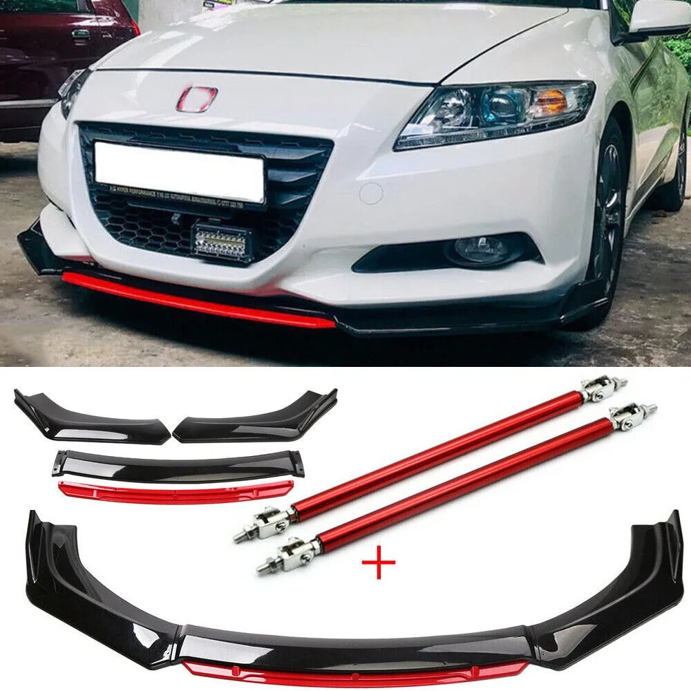 

Front Bumper Lip Splitter Spoiler Strut Rod Body Kit For Honda CR-Z United States