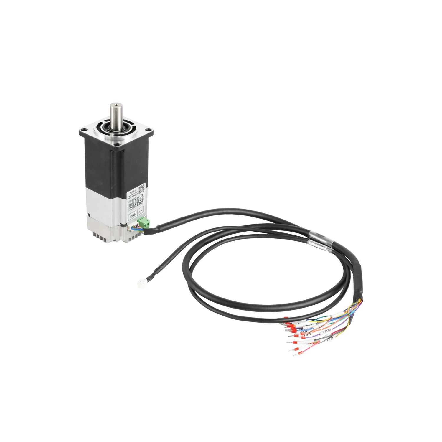 Siheng Factory 400W 48V Driver Canopen integrato Nema24 60mm1.27nm Servomotore CC Magnete permanente 3000 giri/min per robot AGV CE