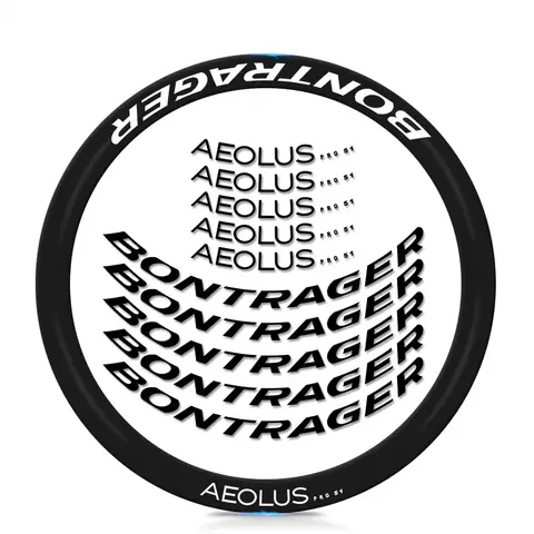 Pro 51 TLR 디스크 브레이크 Wheelset 스티커 도로 자전거 바퀴 스티커 자전거 림 데칼 사이클링 액세서리 장식