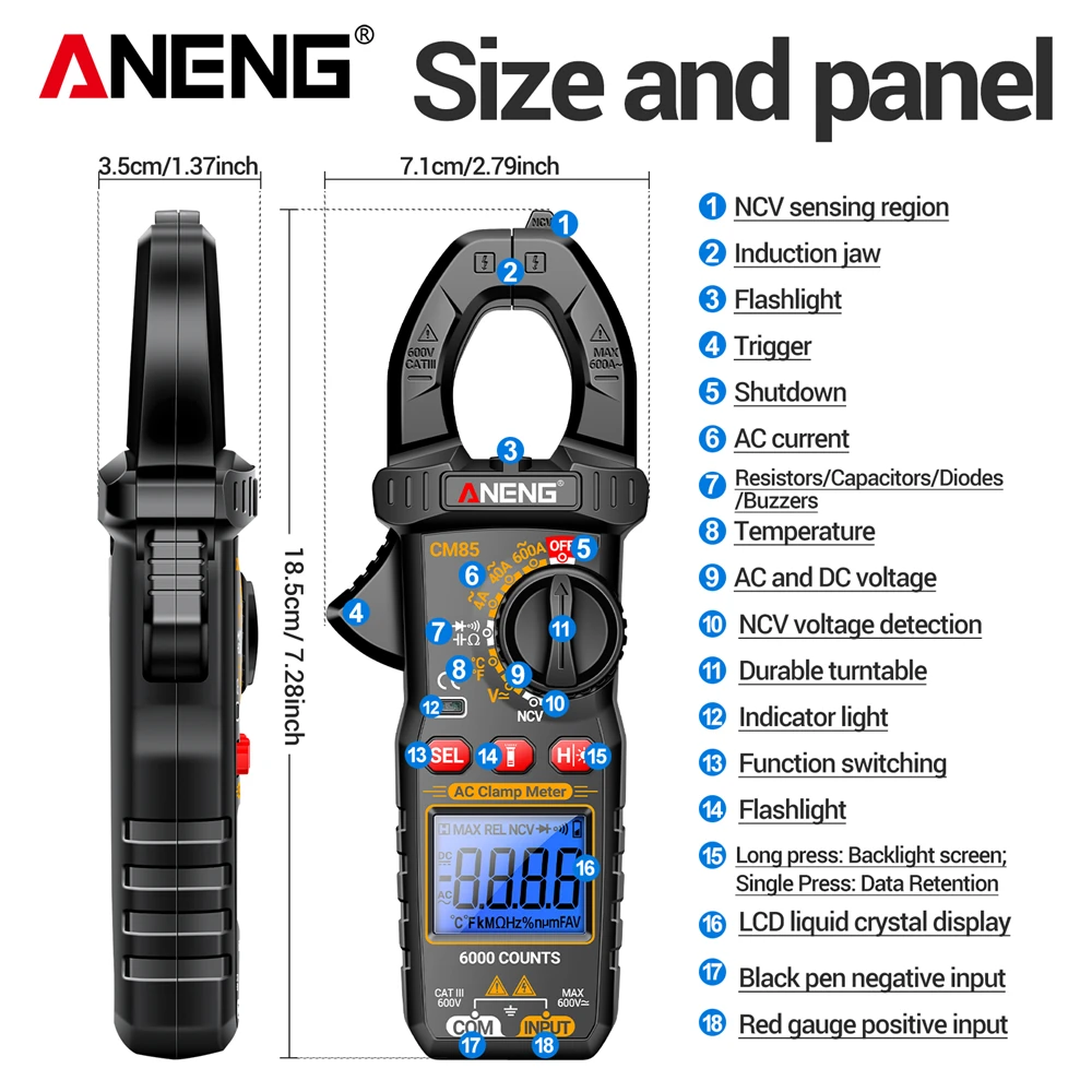 Anegn CM85 600A Ac …
