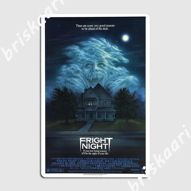 Fright Night Metal Sign Personalized Wall Decor Club Bar Wall Pub Tin Sign Posters