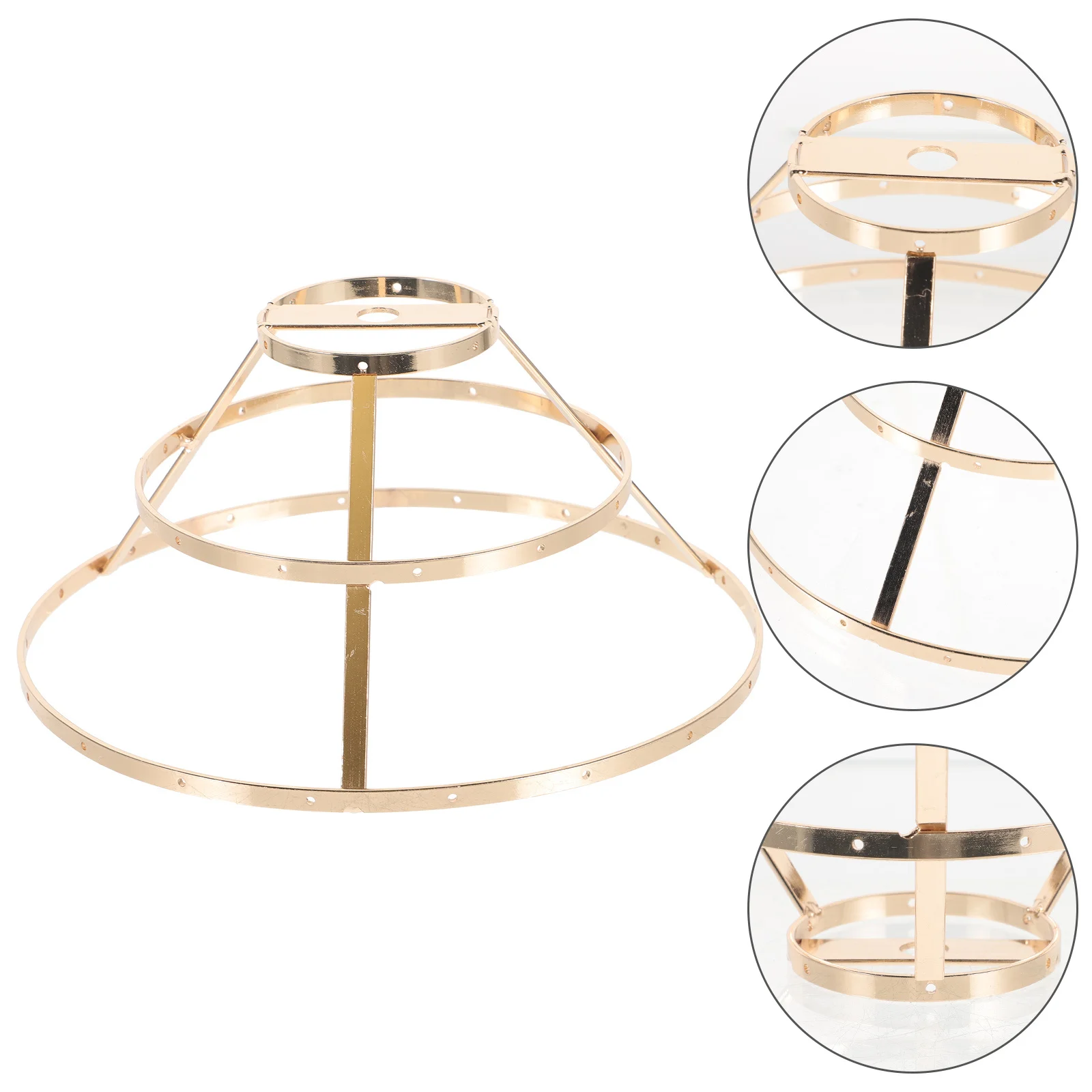 DIY الجدول عاكس الضوء الإطار مادة الحديد لا نتوءات حواف ناعمة طويلة الأمد تصميم فريد المنزل فندق استخدام عاكس الضوء DIY الإطار