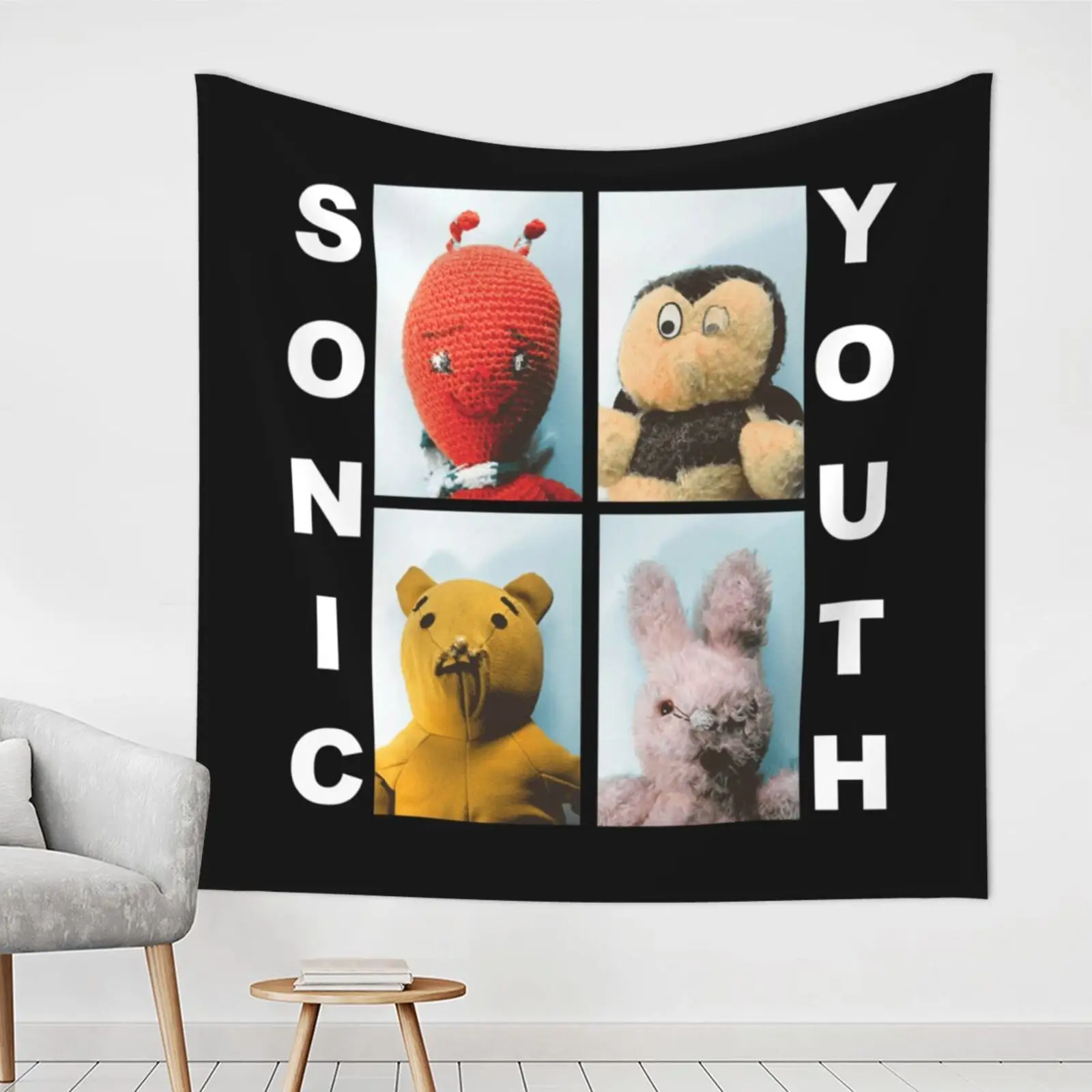 Sonic Youth Dirty Album Tour Tapestry Wall Hanging Bedroom Carpet Home Decor Gobelin Bedroom Carpet