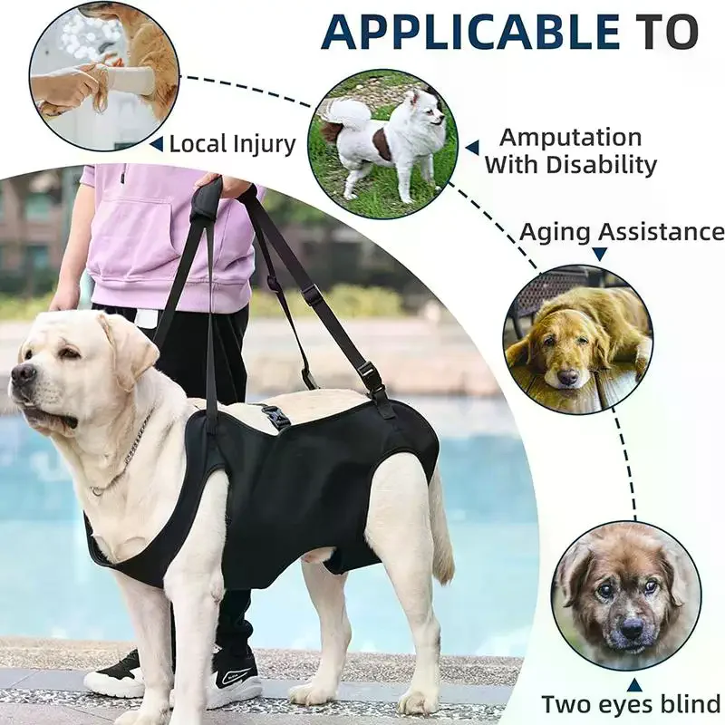 Harness Climbing Adjustable - Arnés de Asistencia para Perros Mayores