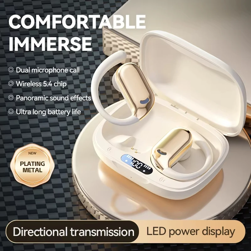 

M115 Ear Hanging Earphones Ergonomic Design Non Sensory Wearing for a Long Time Will Not Exhale