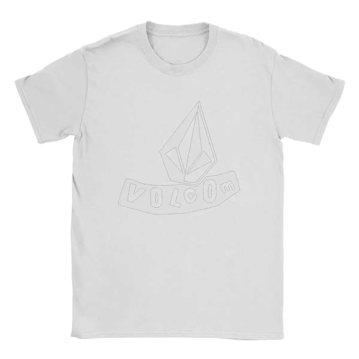 Lustiges, modisches, klassisches Baumwoll-T-Shirt mit kurzen Ärmeln und Rundhalsausschnitt für Herren. Das neueste Logo-T-Shirt von Volcom 2026 – Detail 5
