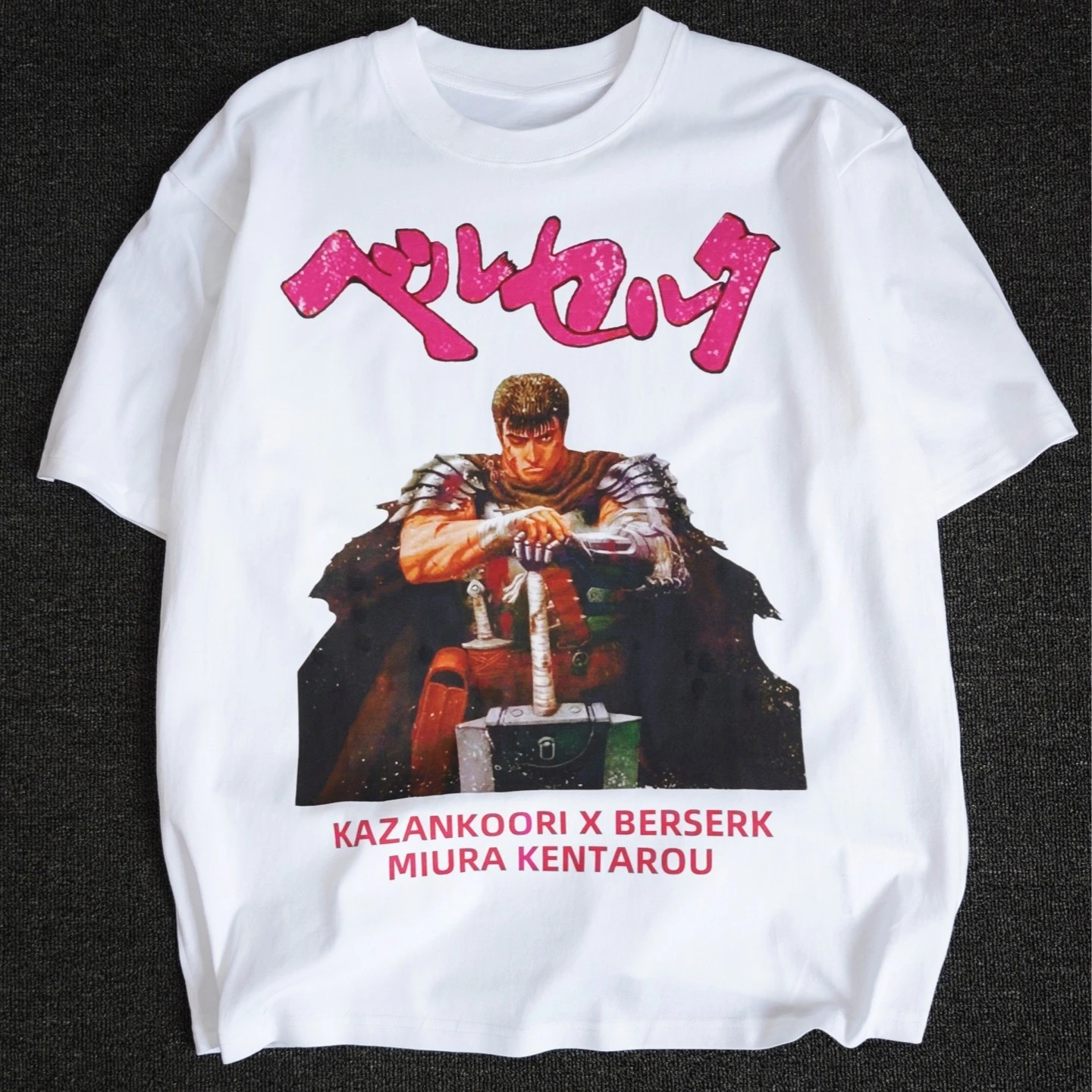 Berserk Anime 2D Casual Shirt Y2K Trendy Casual Shirt for Non-mainstream Couples - Loose and Trendy Design