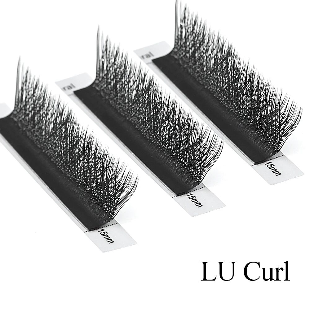 Loventure® D CURL Premium Volume Wimpern-Fächer 8D-14D - 500 Stück Pro Box, Für Mega-Volumen-Look