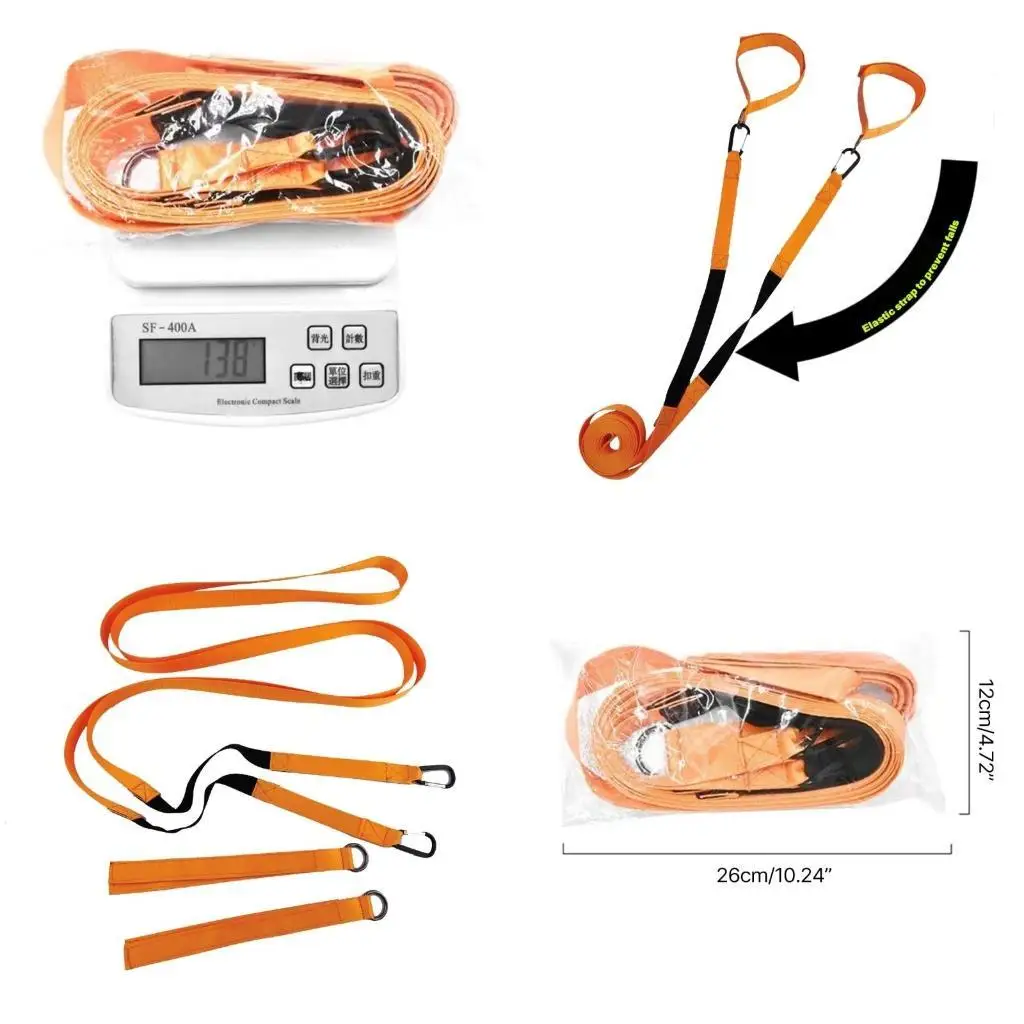 

Y1UC Kid Ski Training Leash Skating Training Belt Ski Strap for Skateboarding,Skating