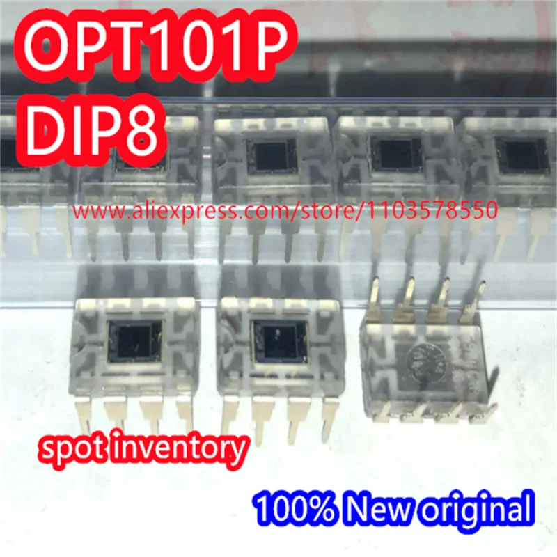 OPT101 DIP8 0PT101 OPT101P PHOTODIODE/AMPLIFIER DIP-8 new original （1PCS）