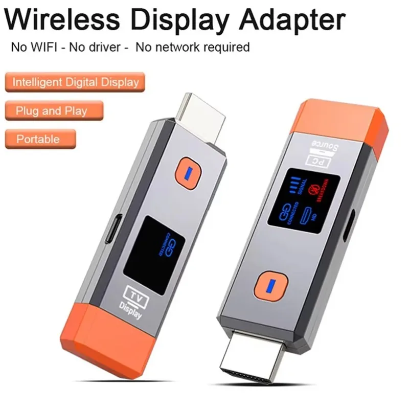 

Receiver kit 1080P Wireless HDMI Wifi Display TV Stick Dongle For PC TV 50m Wireless HDMI Transceiver Extender video Transmitte