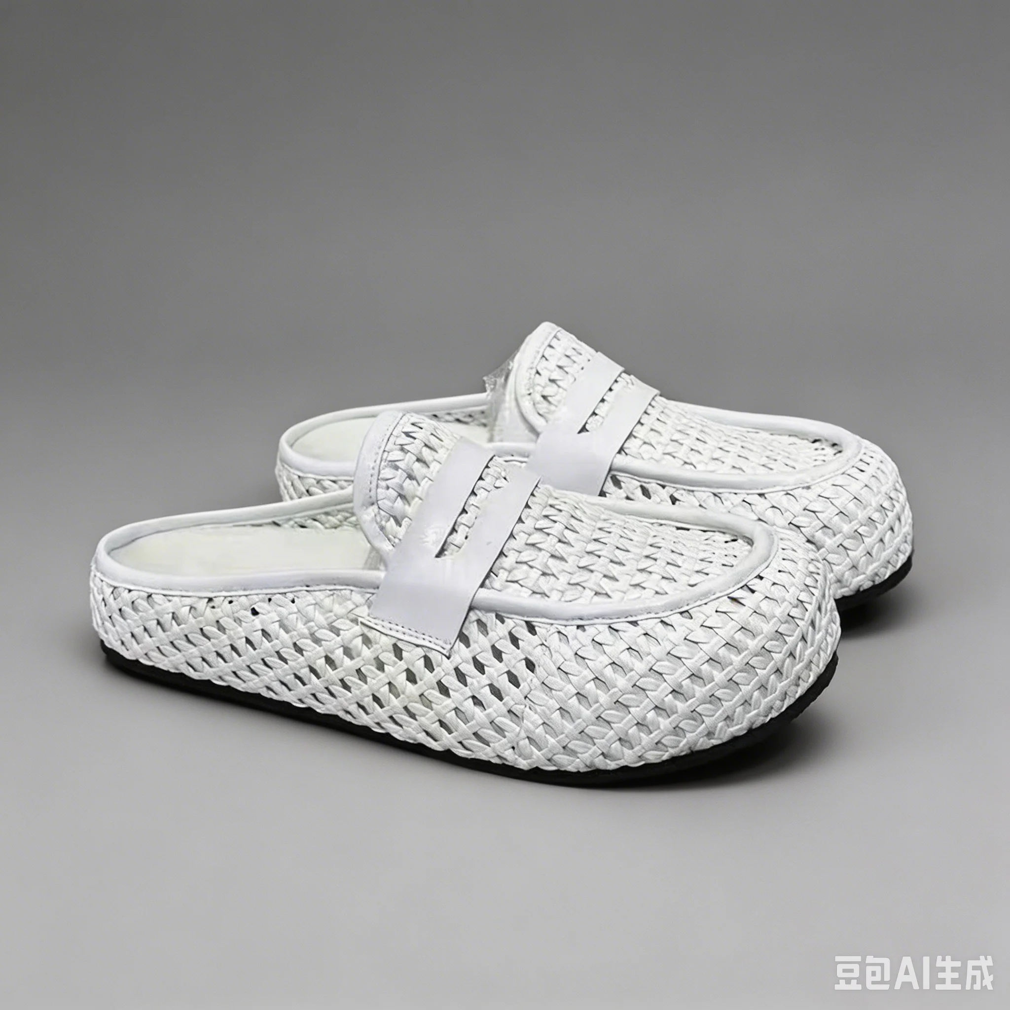 Luxury Texture Men   Mules 2026 Summer New Thick Wedge Platform Backless Loafers Breathable Casual Slip On Half Slide Slippers view 6