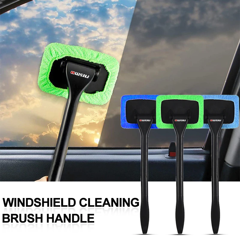 

Car Window Cleaner Brush Kit Windshield Cleaning Wash Tool For Nismo Logo Emblem R34 GTR Nissan Tiida Sylphy Teana X Trail T32
