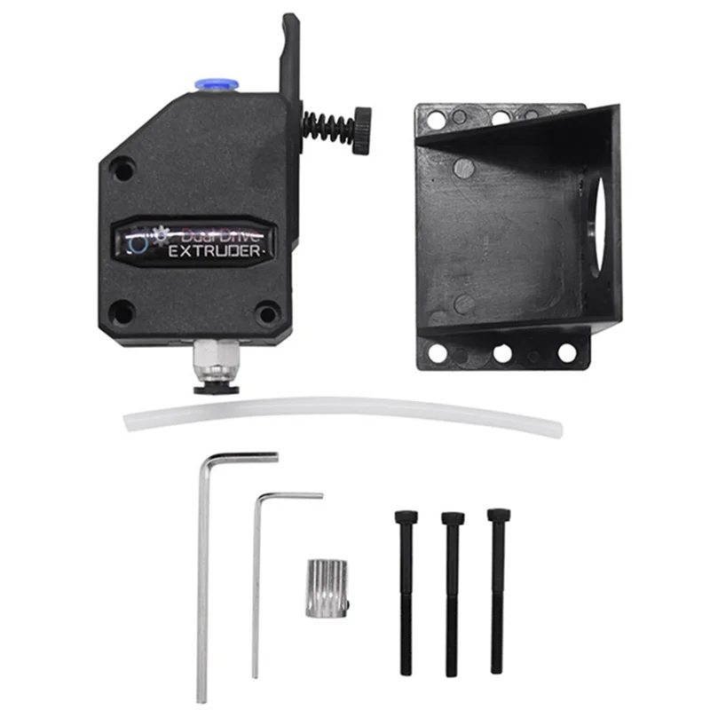 AED6-Dual Drive Extruder For Ender 3S Long/Short Range Universal 1.75Mm Filament Extrusion Head Metal Vertical Joint