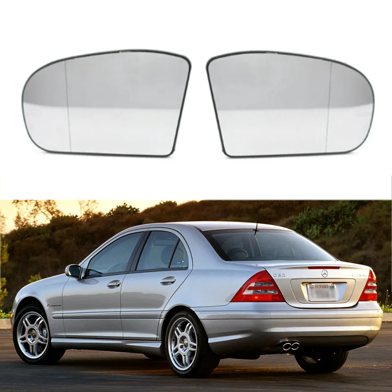 

For 00-06 Mercedes Benz W203 W211 reversing lens heating rearview mirror replacement