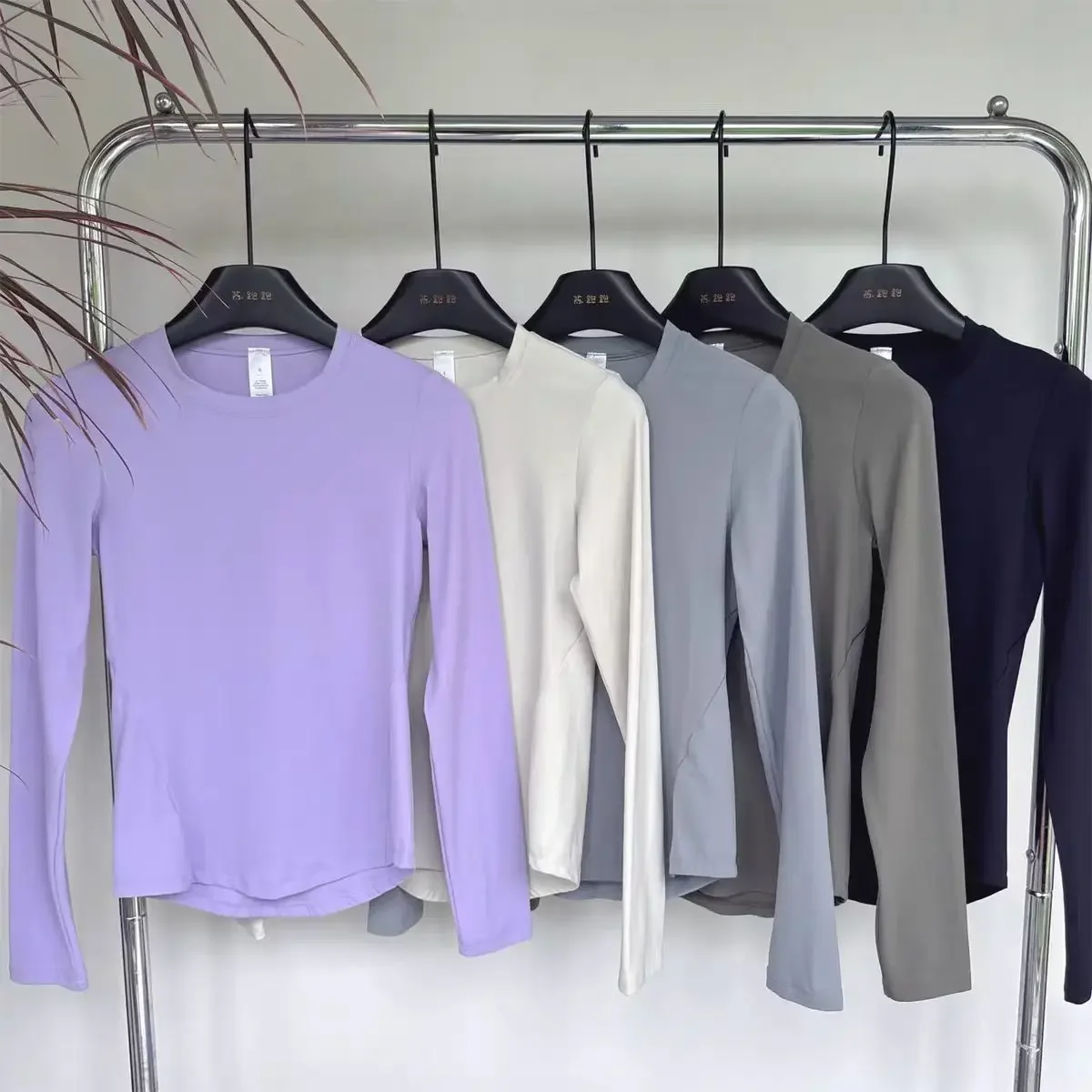 

Женская осенняя футболка Lemon: быстросохнущая спортивная футболка с длинным рукавом, топ для йоги с эффектом второй кожи, для пилатеса и фитнеса