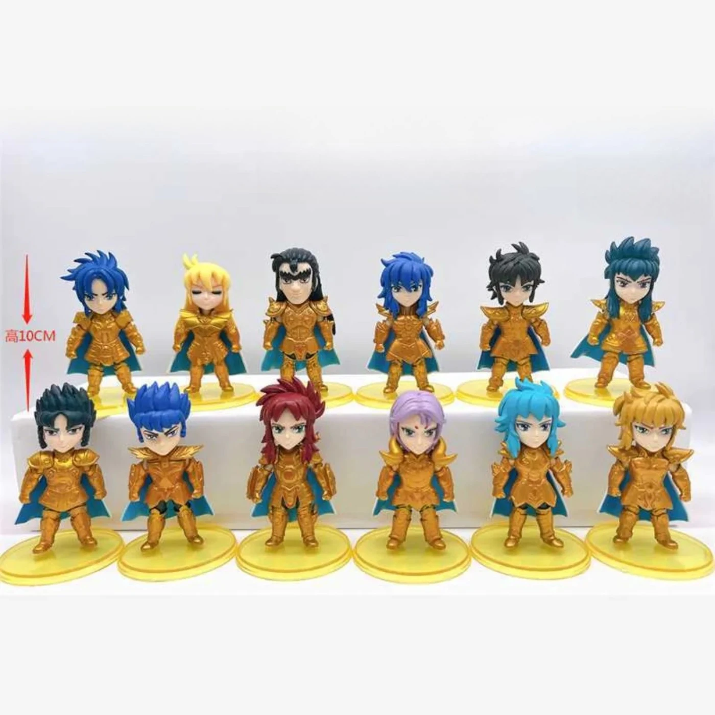 Figura de Anime de 10 cm de Saint Seiya, Myth Cloth, Leo Aiolia, Aquarius Camus, Cancer DeathMask, Caballero del Zodíaco Dorado, Muñecos Japoneses, Hobbies