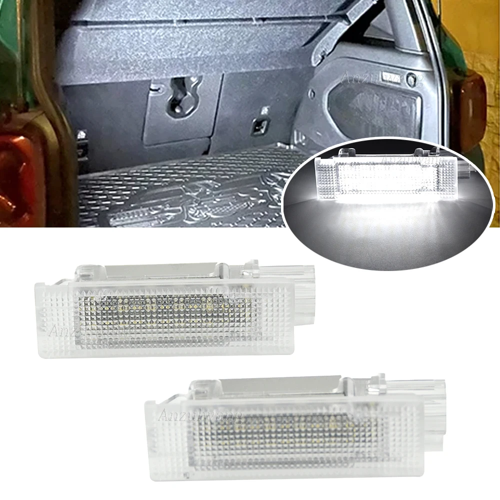 LED Trunk Boot Lamps for Fiat 500 500X 500L Croma Panda Linea Punto EVO Jeep Renegade Interior Compartment Light Lugga