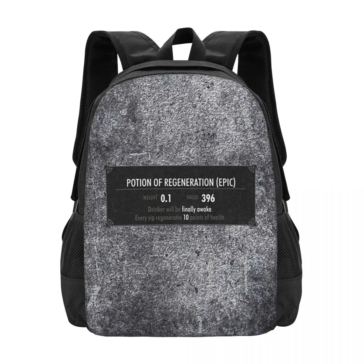 

SKYRIM - Elder Scrolls - Dragonborn Backpack Hot Sale Daypack Large Capacity BookBag School Bag Shoulder Bags for Men Women