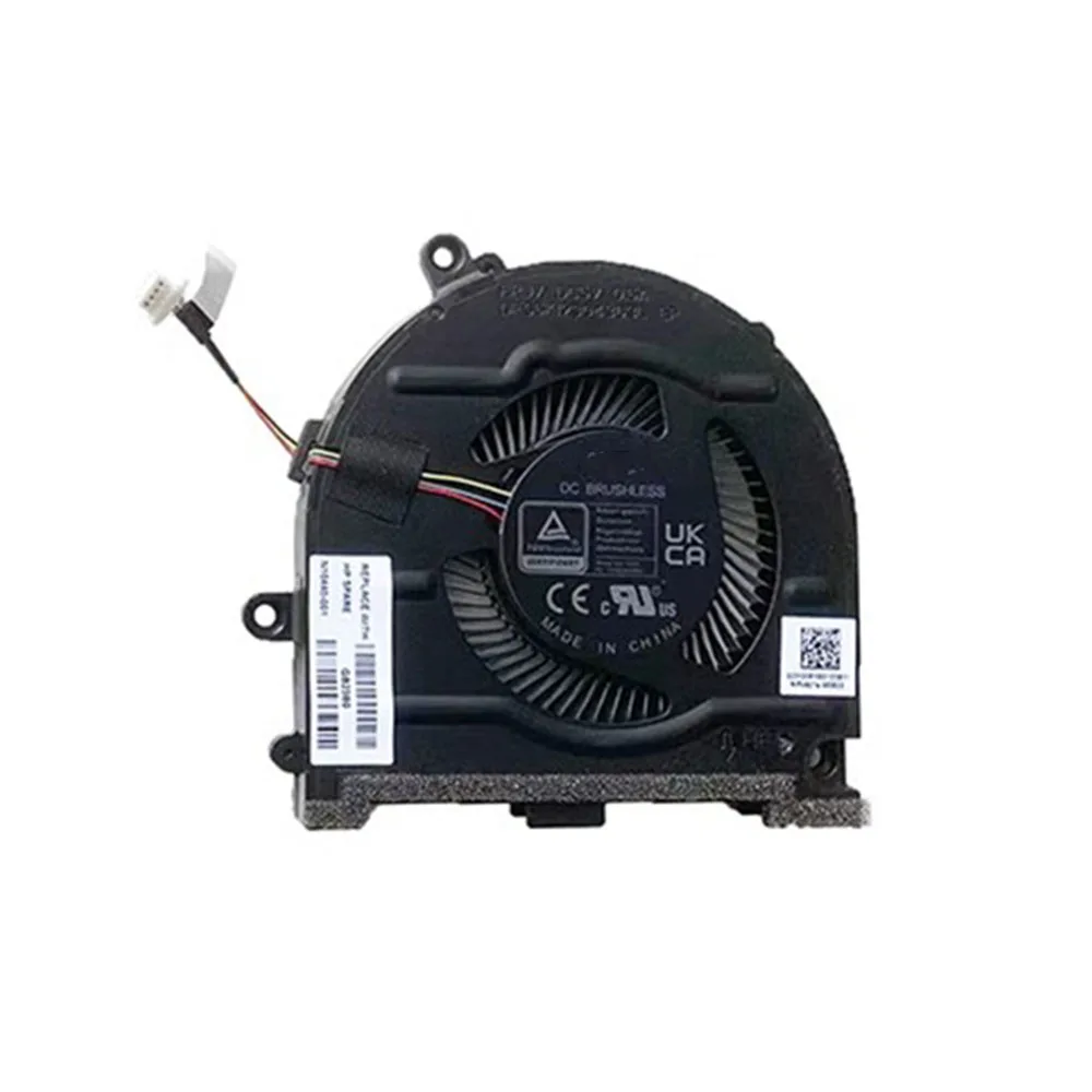 Laptop CPU FAN For HP Pavilion Plus 14-EH0000 14-EH1000 N10440-001 DFS5K12304363L-FPJ7 DC5V 0.5A