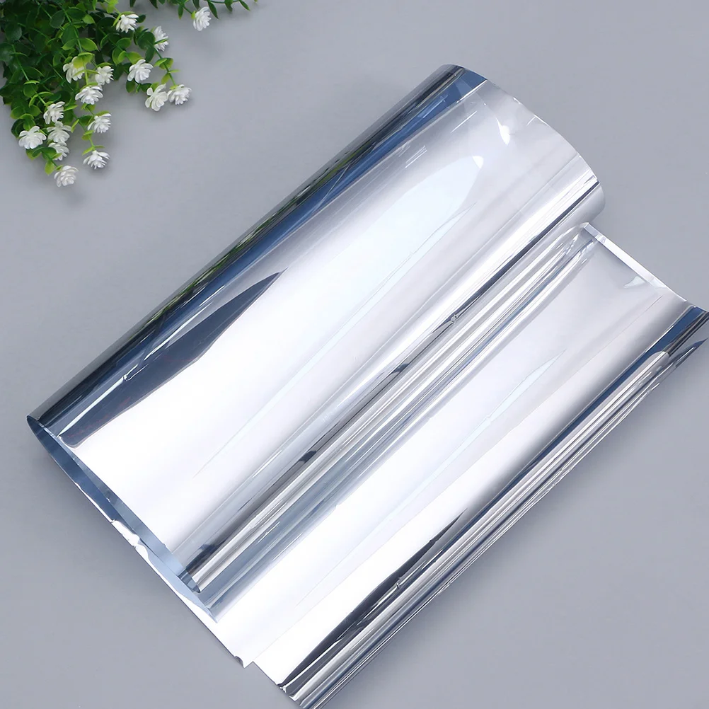 

Reflective Glass Film PET Window Sun Blocking Indoor Tinting Sticker One Way Transparent Car Shade