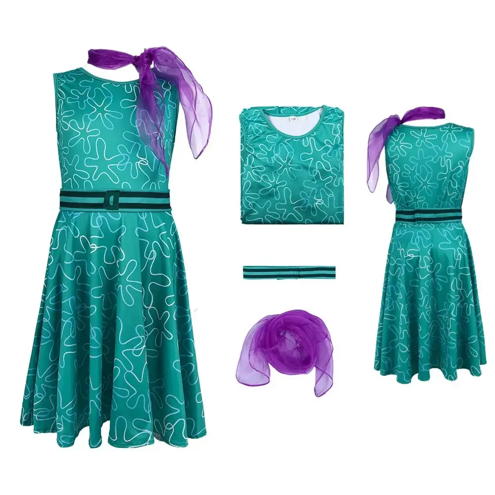 أزياء الهالوين العاطفة التأثيرية أزياء سعيدة وحزينة جنون للأطفال أزياء تنكرية للعاطفة