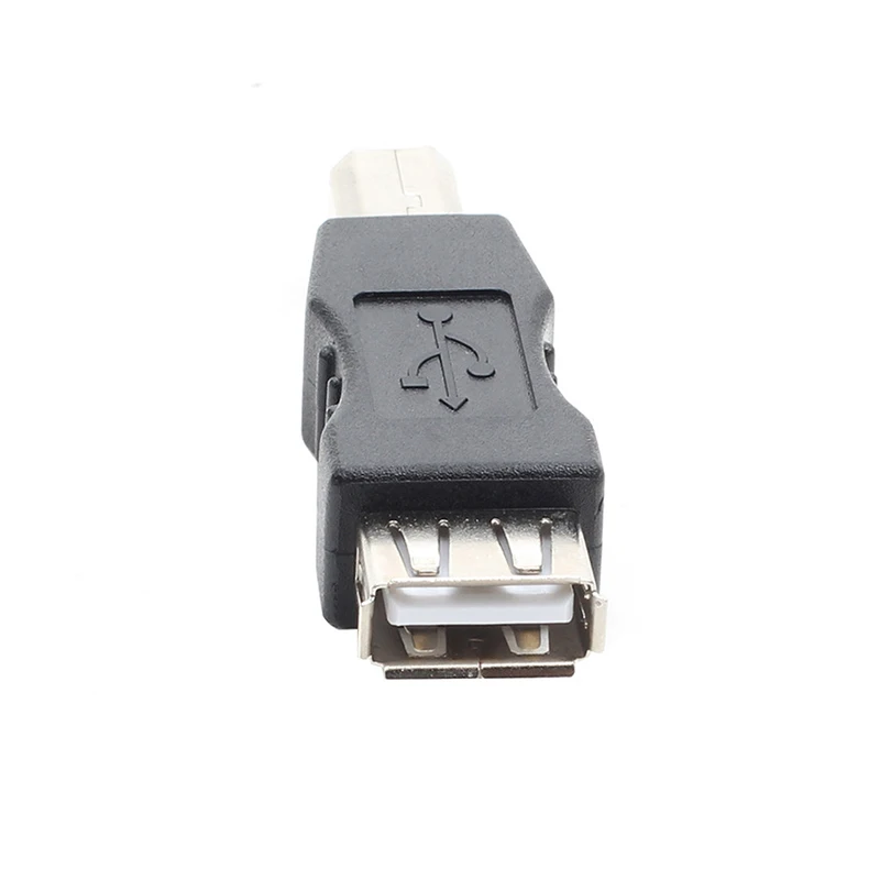 USB 2.0 Type A Female to B Male Adaptor For USB Printer Square Of the Public Transfer Joint Converter Connector